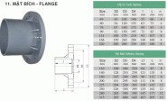 Mặt bích uPVC